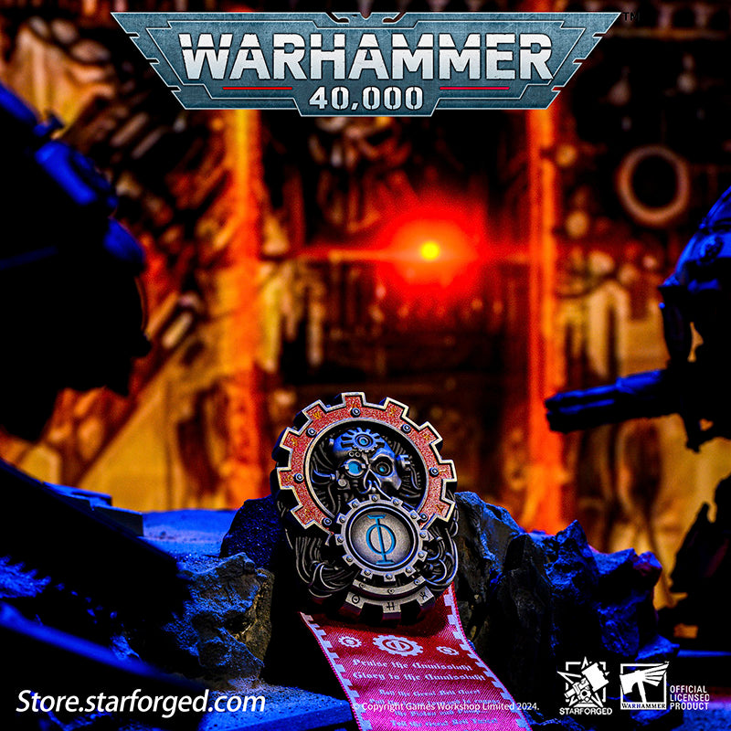 Starforged Seal of Omnissiah Machine God Deus Mechanicus Men's Brooch Pin Badge  Backpack Clothing Accessories Warhammer 40K